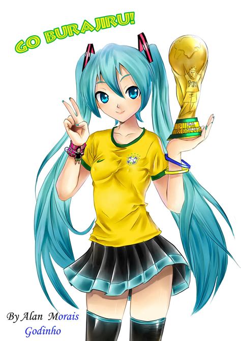 brazilian miku fanart.